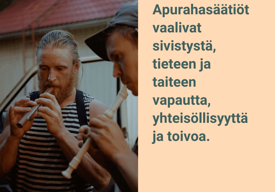 Tuore selvitys: Apurahasäätiöt lisäsivät tukeaan 56 miljoonalla eurolla
